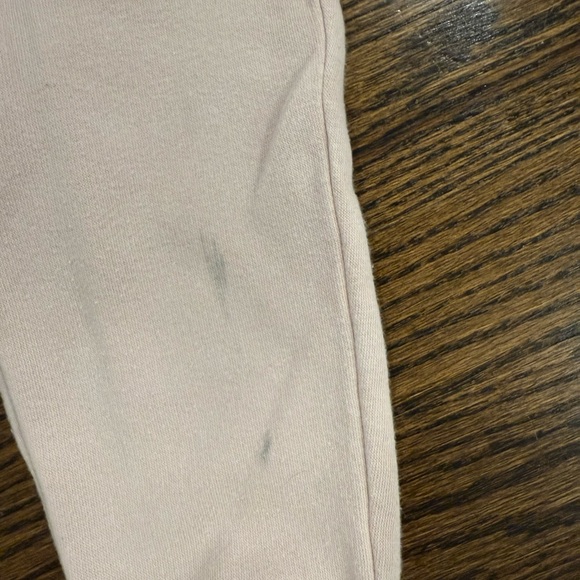 Gap Light Pink Rainbow Sweatshirt and Jogger Set 12-18 Months - Picture 6 of 7